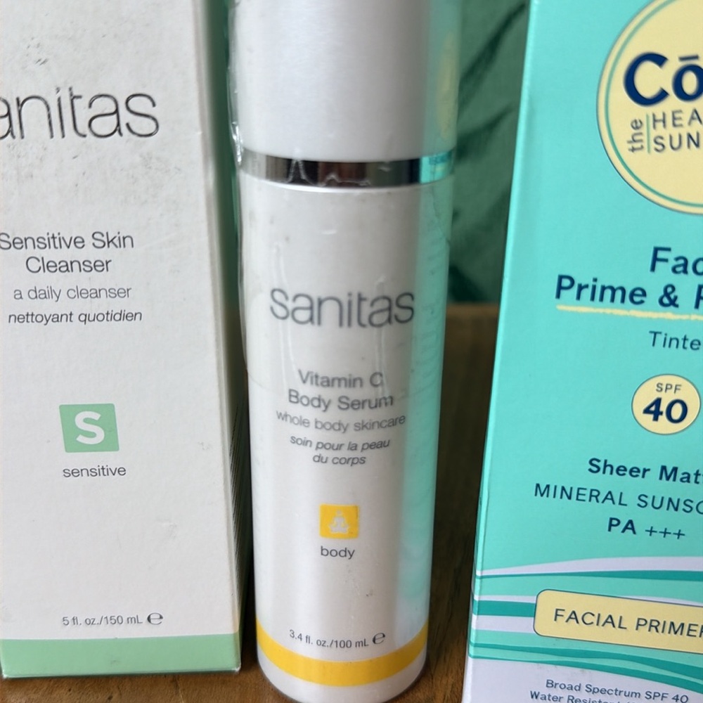 Sanitas Clinical skincare lot plus Cotz sunscreen NEW - Picture 4 of 9